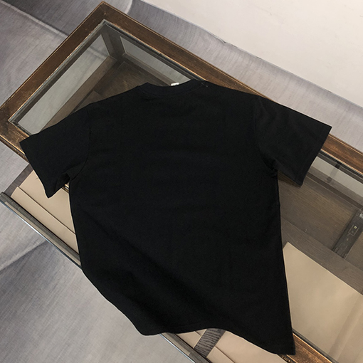 グッチスーパーコピー   トッププリントクラフトパターンロゴ半袖Tシャツ
