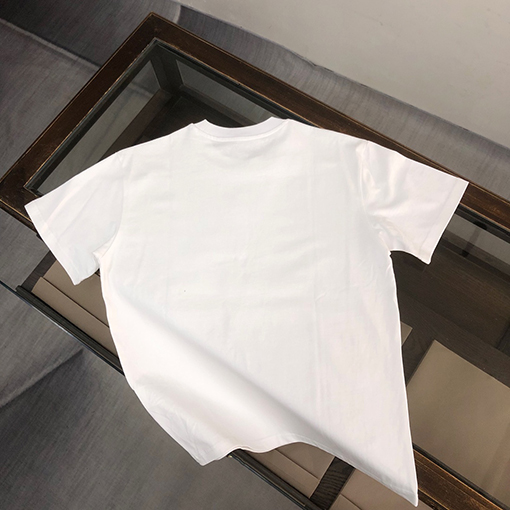 グッチスーパーコピー   トッププリントクラフトパターンロゴ半袖Tシャツ