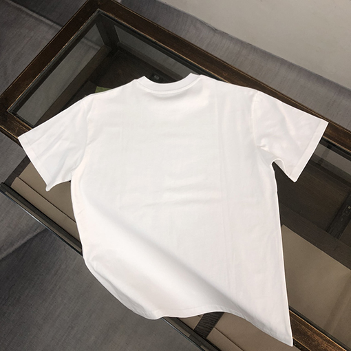 グッチ   プリント アルファベットパターンロゴ半袖Tシャツ