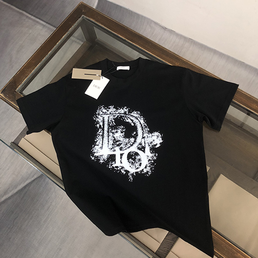 ディオール プリント ロゴ半袖Tシャツ