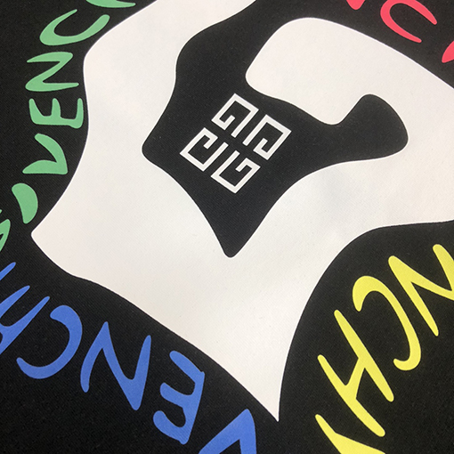 ジバンシイコピー   新しい要素パターンプリントカップル半袖Tシャツ