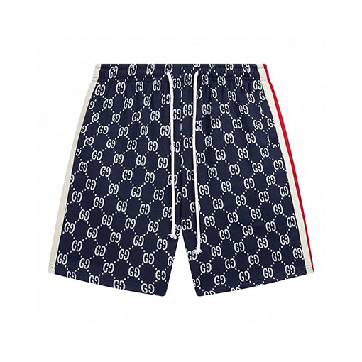 グッチ モノグラムジャカード両面リボン パンツ