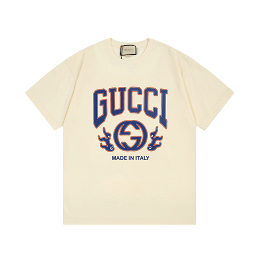 グッチスーパーコピー アニマルプリントパターン半袖Tシャツ
