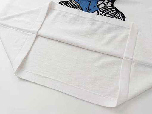 ルイヴィトンスーパーコピー  漫画のキャラクターニット半袖Tシャツ