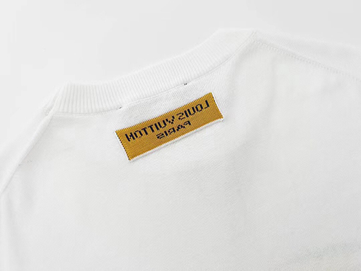 ルイヴィトン   ロゴ入りニット半袖Tシャツ