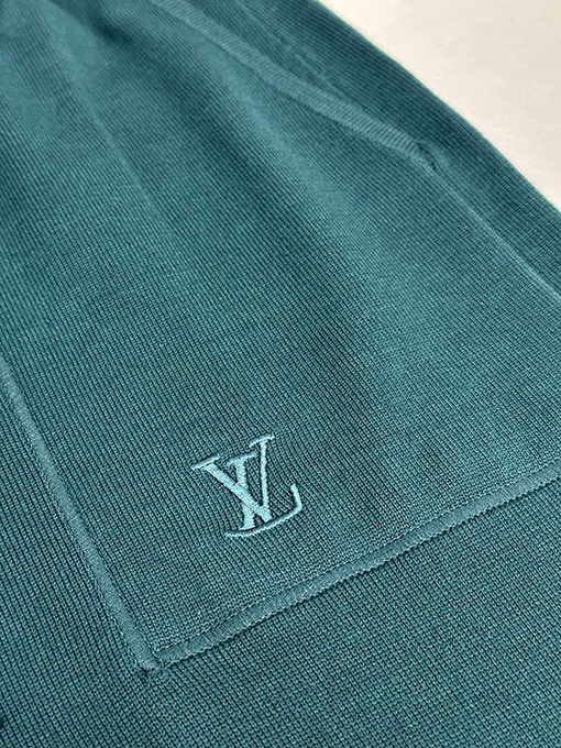 ルイヴィトンコピー 両面 刺繍スポーツパンツ