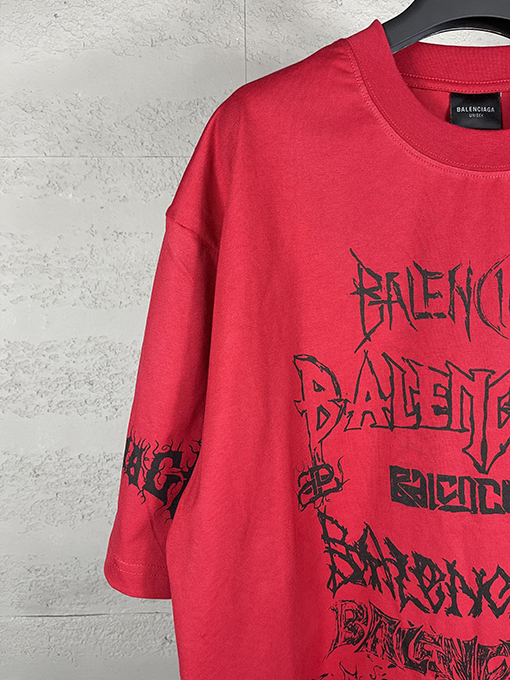 バレンシアガ   ドラゴンイヤー限定プリント半袖Tシャツ
