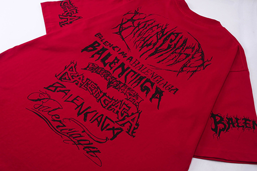 バレンシアガ   ドラゴンイヤー限定プリント半袖Tシャツ