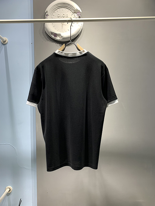 プラダ   ロゴ入り半袖Tシャツ
