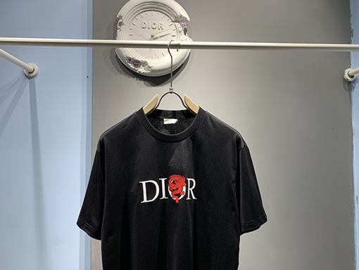 ディオールコピー ドラゴントーテム刺繍半袖Tシャツ