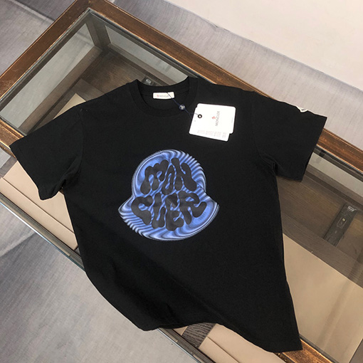 モンクレール プリントロゴ半袖Tシャツ
