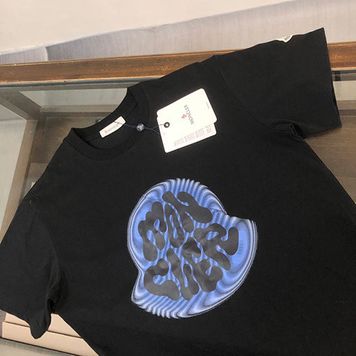 モンクレール プリントロゴ半袖Tシャツ