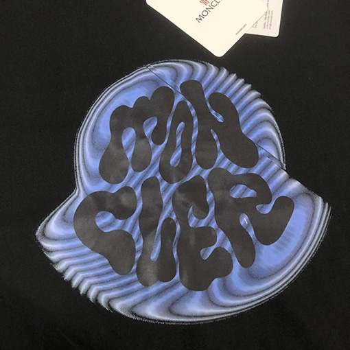 モンクレール プリントロゴ半袖Tシャツ