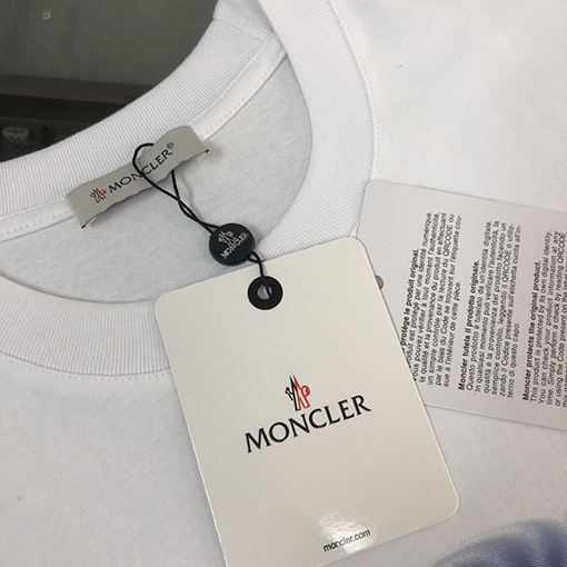 モンクレール プリントロゴ半袖Tシャツ
