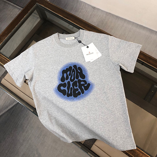 モンクレール プリントロゴ半袖Tシャツ