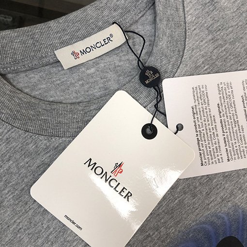 モンクレール プリントロゴ半袖Tシャツ