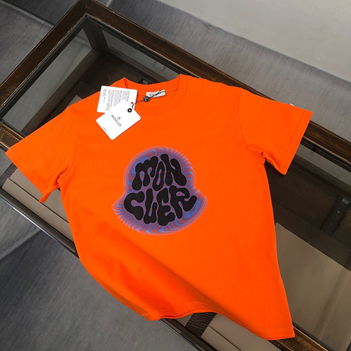 モンクレール プリントロゴ半袖Tシャツ