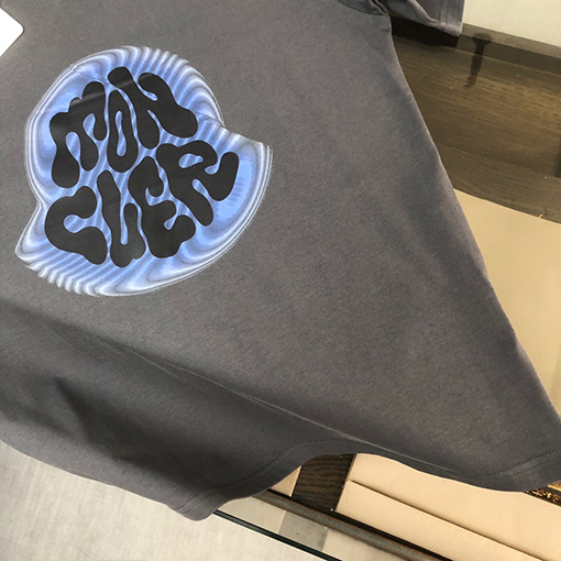 モンクレール プリントロゴ半袖Tシャツ