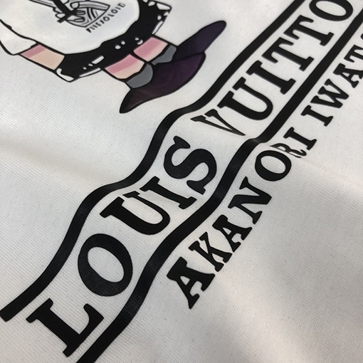 ルイヴィトン プリントロゴ柄半袖Tシャツ