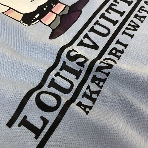 ルイヴィトン プリントロゴ柄半袖Tシャツ
