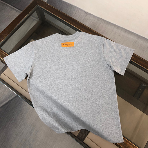 ルイヴィトン  プリントロゴ柄半袖Tシャツ
