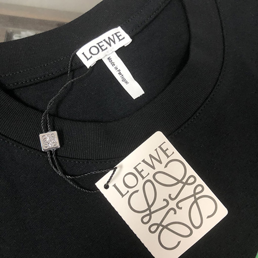 ロエベスーパーコピー   トッププリントロゴデザイン半袖Tシャツ