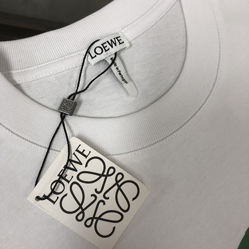 ロエベスーパーコピー   トッププリントロゴデザイン半袖Tシャツ