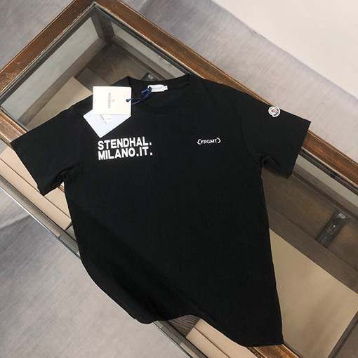 モンクレール カップル純綿半袖Tシャツ