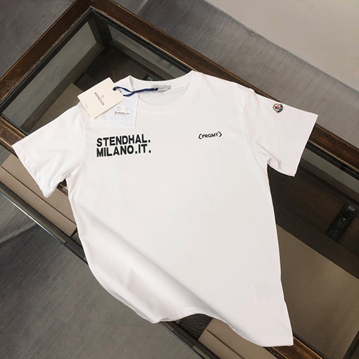 モンクレール カップル純綿半袖Tシャツ