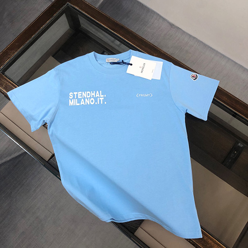 モンクレール カップル純綿半袖Tシャツ