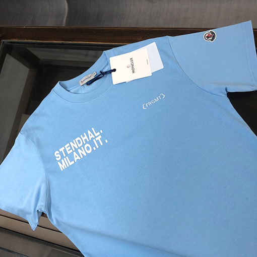 モンクレール カップル純綿半袖Tシャツ