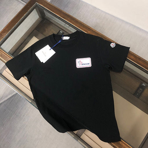 モンクレール ロゴプリントデザイン半袖Tシャツ