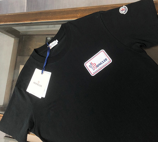 モンクレール ロゴプリントデザイン半袖Tシャツ