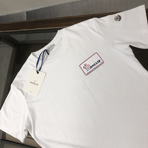 モンクレール ロゴプリントデザイン半袖Tシャツ