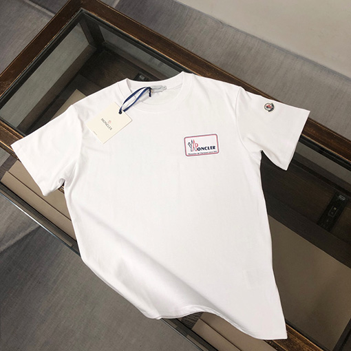 モンクレール ロゴプリントデザイン半袖Tシャツ