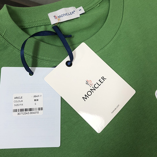 モンクレール ロゴプリントデザイン半袖Tシャツ