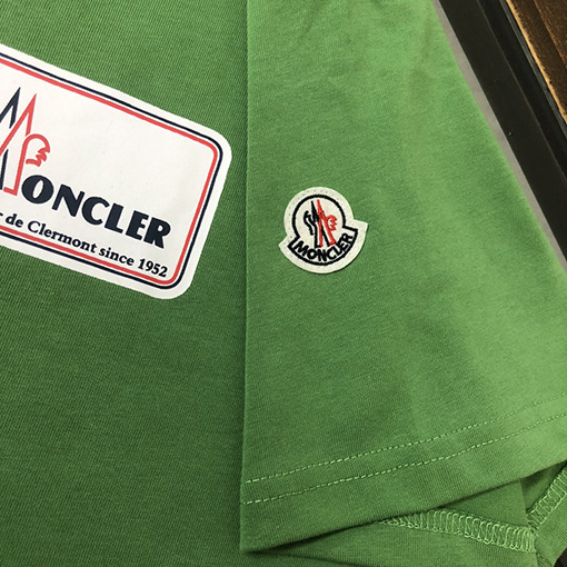 モンクレール ロゴプリントデザイン半袖Tシャツ