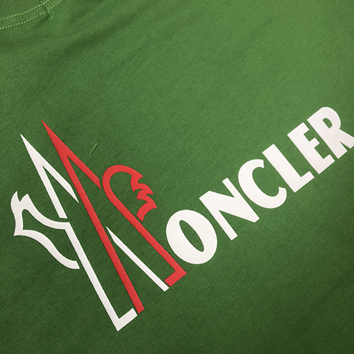 モンクレール ロゴプリントデザイン半袖Tシャツ