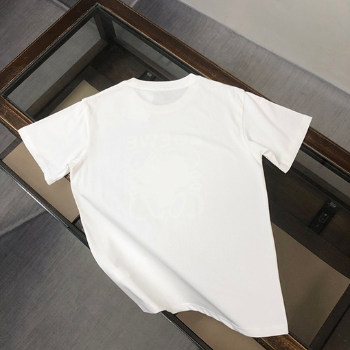 ロエベ   新しいドラゴン年のロゴ半袖Tシャツ
