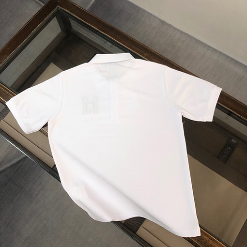 モンクレール  ロゴ刺繍ロゴ柄半袖Tシャツ