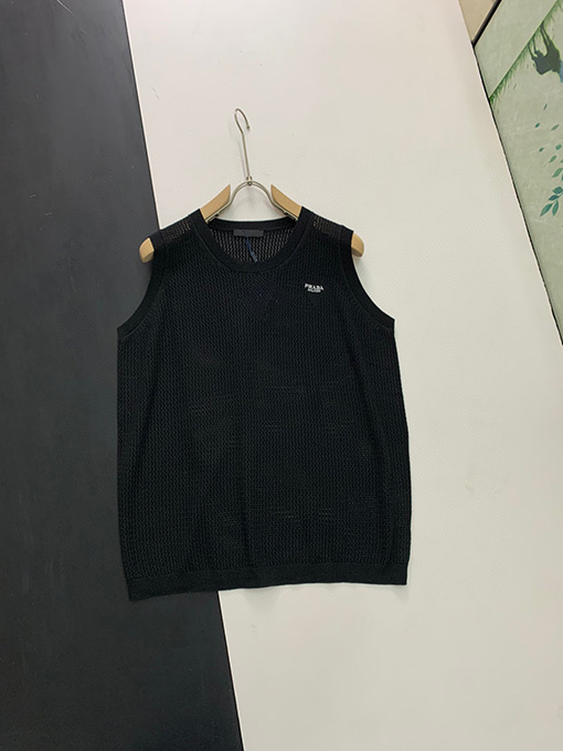 プラダ   メッシュニットベスト