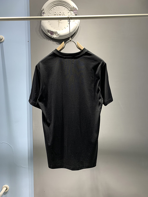 バーバリー   ドラゴンイヤー刺繍半袖Tシャツ