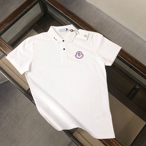 モンクレール ビジネスカジュアル襟ポロシャツ半袖Tシャツ
