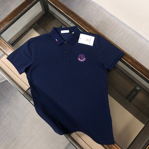 モンクレール ビジネスカジュアル襟ポロシャツ半袖Tシャツ
