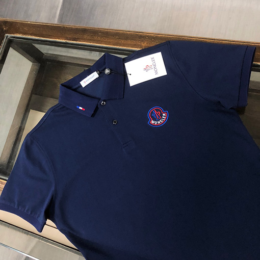 モンクレール ビジネスカジュアル襟ポロシャツ半袖Tシャツ