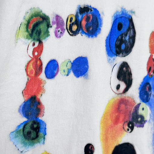 シュプリームコピー SUPREME FW24 YIN YANG TEE 八卦プリント半袖シャツ