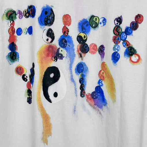 シュプリームコピー SUPREME FW24 YIN YANG TEE 八卦プリント半袖シャツ