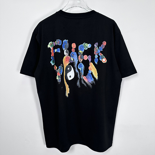 シュプリームコピー SUPREME FW24 YIN YANG TEE 八卦プリント半袖シャツ