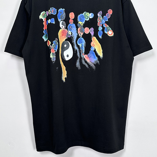 シュプリームコピー SUPREME FW24 YIN YANG TEE 八卦プリント半袖シャツ