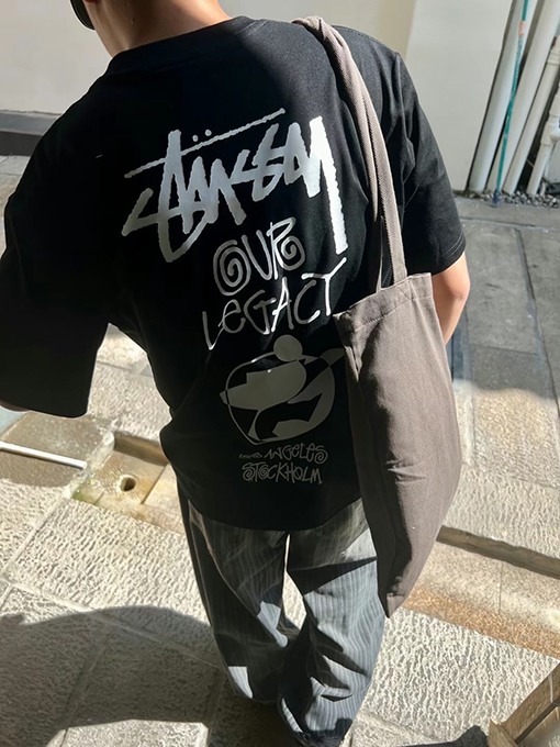 ステューシースーパーコピー STUSSY X OUR LEGACYサーファーサーフィン限定Tシャツ